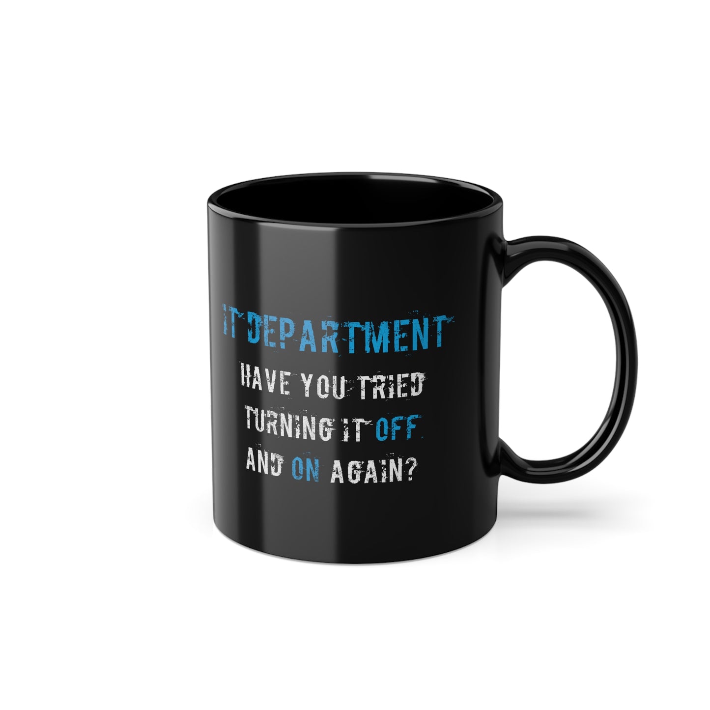 Mug IT Support in Blue