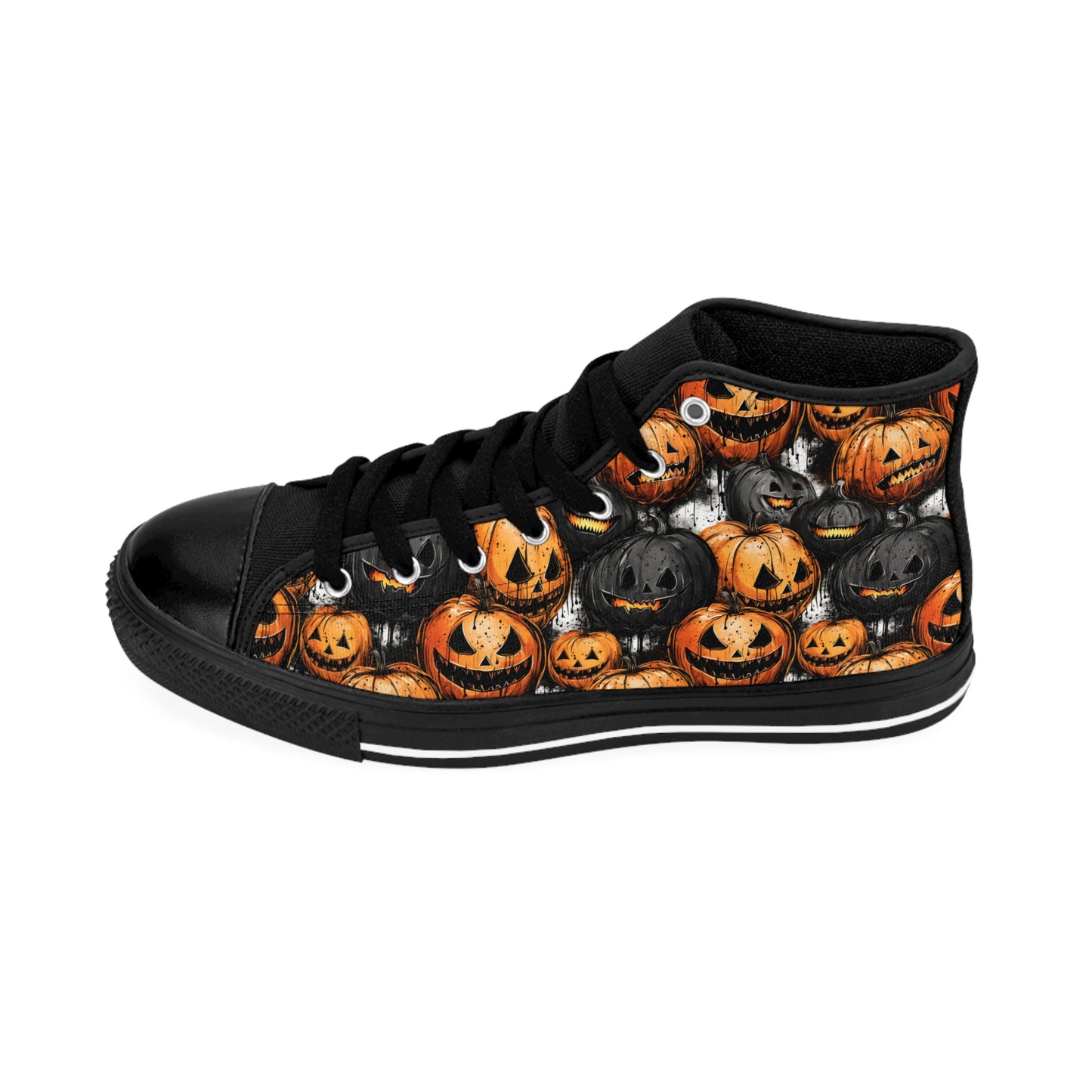 Classic sneakers Spooky Halloween Pumpkin Time - Frogos Design