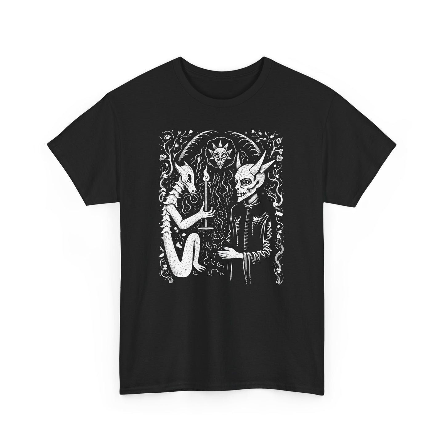 Unisex T-shirt Pact with the Devil in White