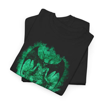 Unisex T-shirt Devil on his Throne in Green