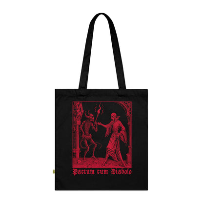 Tote Bag Pactum cum Diabolo in Red