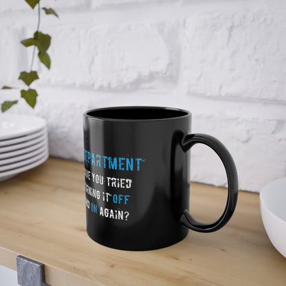 Mug IT Support in Blue