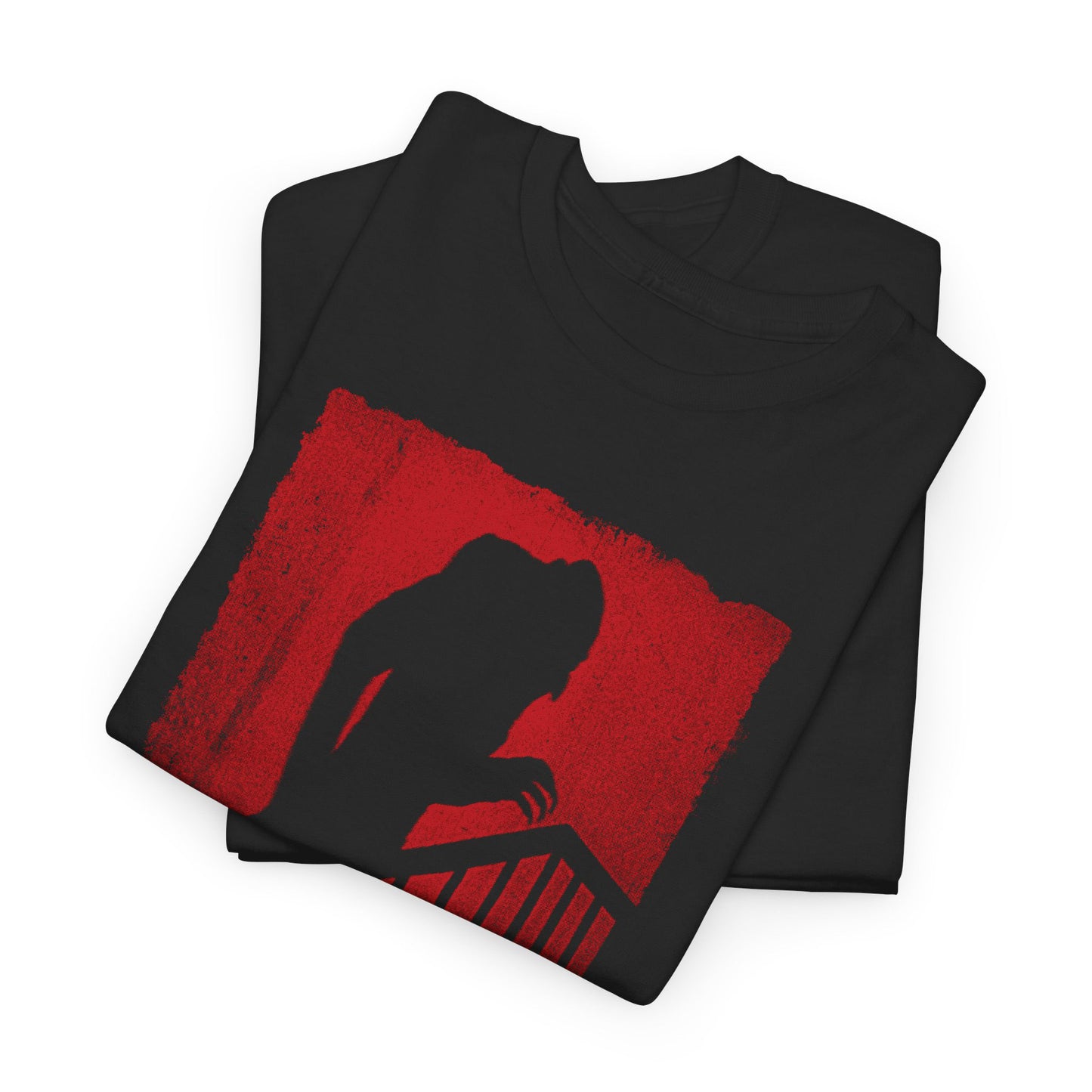 Unisex T-shirt Nosferatu 1922 in red
