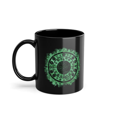 Mug Witchcraft Seal Design in Green