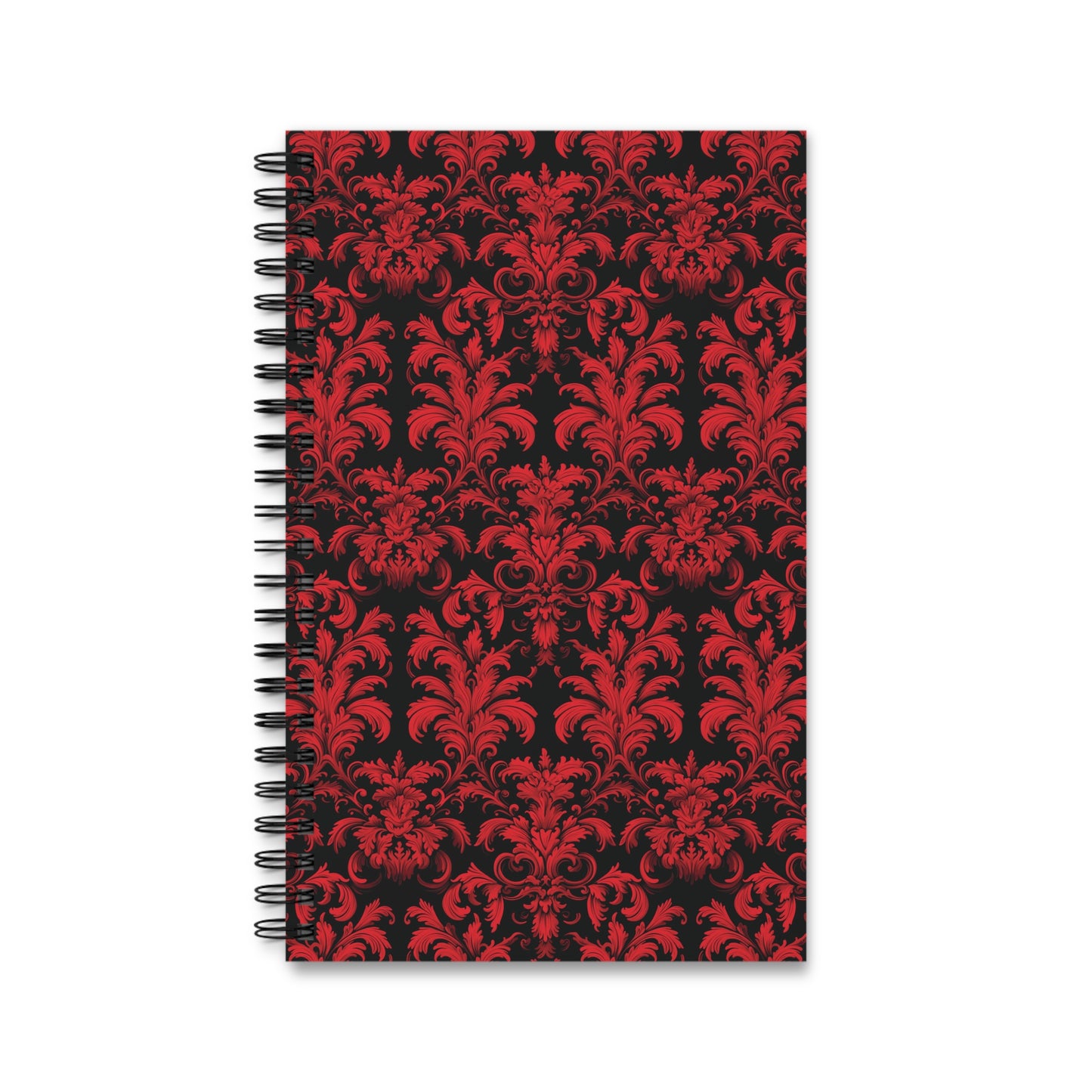 Spiral Notebook Red Boudoire - Frogos Design