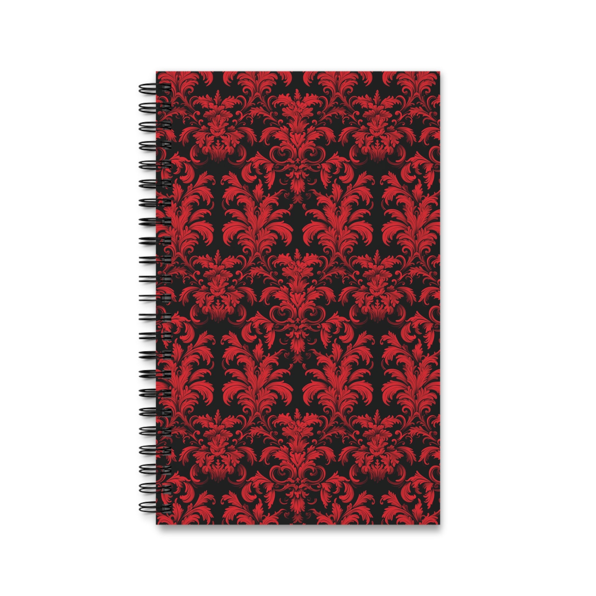 Spiral Notebook Red Boudoire - Frogos Design