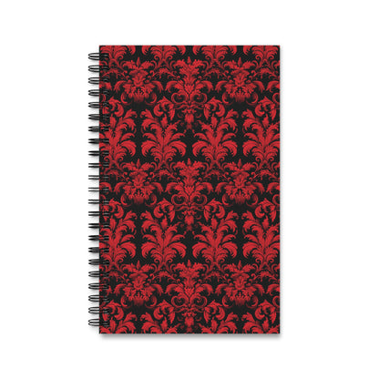 Spiral Notebook Red Boudoire - Frogos Design