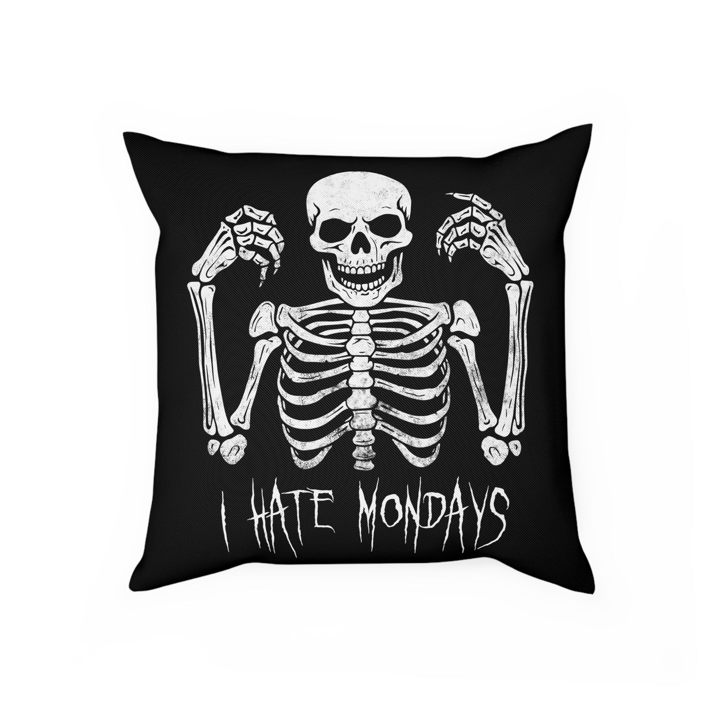 Cushions Skelly Hates Mondays - Frogos Design