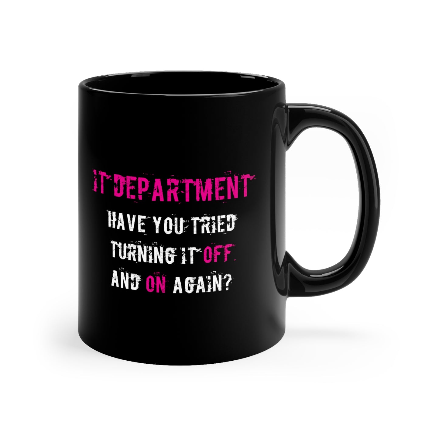 Mug IT Support in Pink - Frogos Design