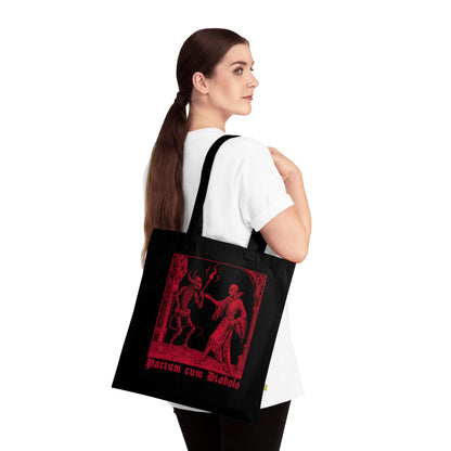 Tote Bag Pactum cum Diabolo in Red