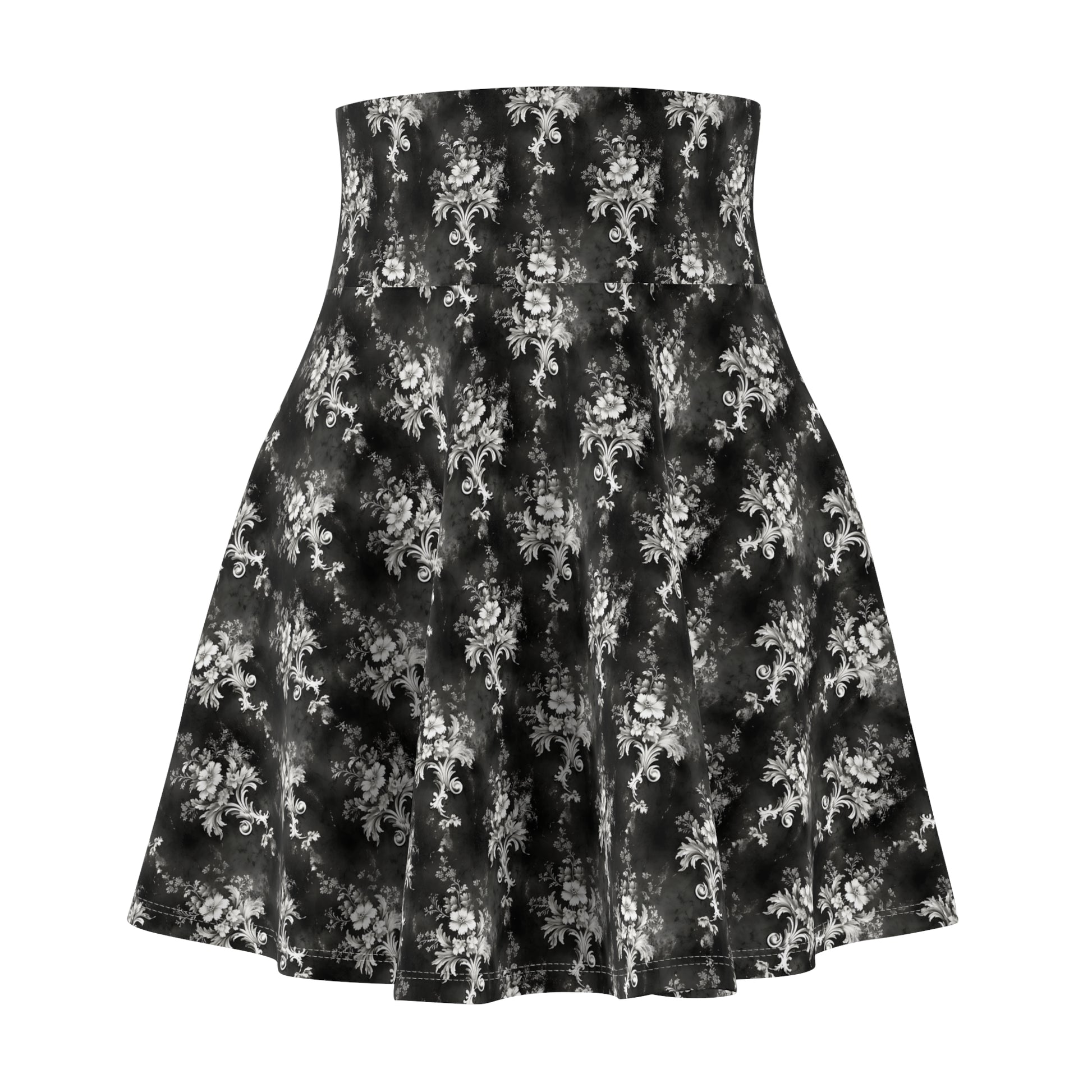 Women's Skater Skirt Grey Boudoire - Frogos Design