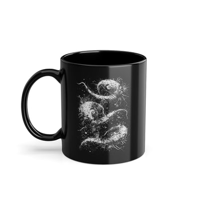 Mug Cosmic Worms in White