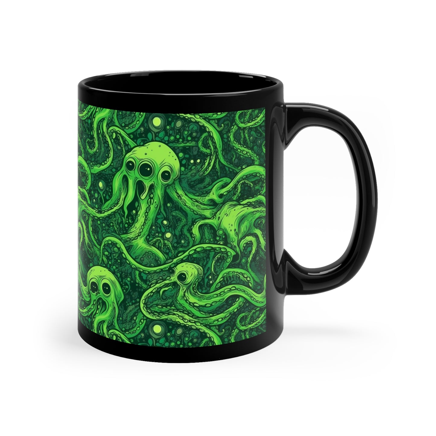 Mug Greeny Tentacles Horror - Frogos Design