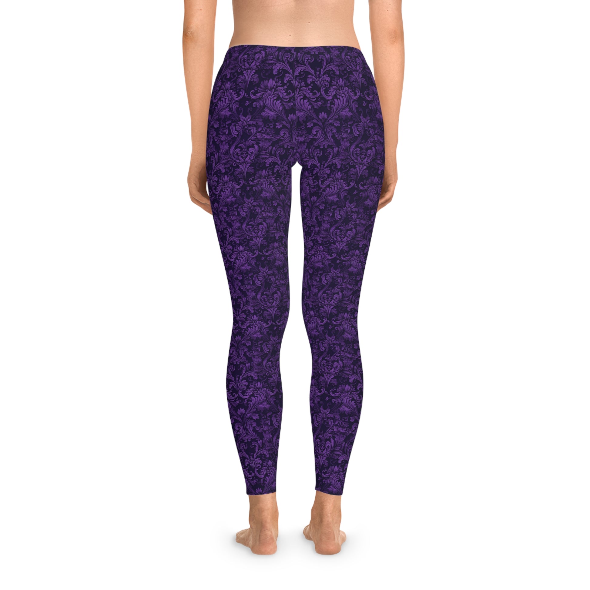 Women`s Leggings Purple Boudoire - Frogos Design