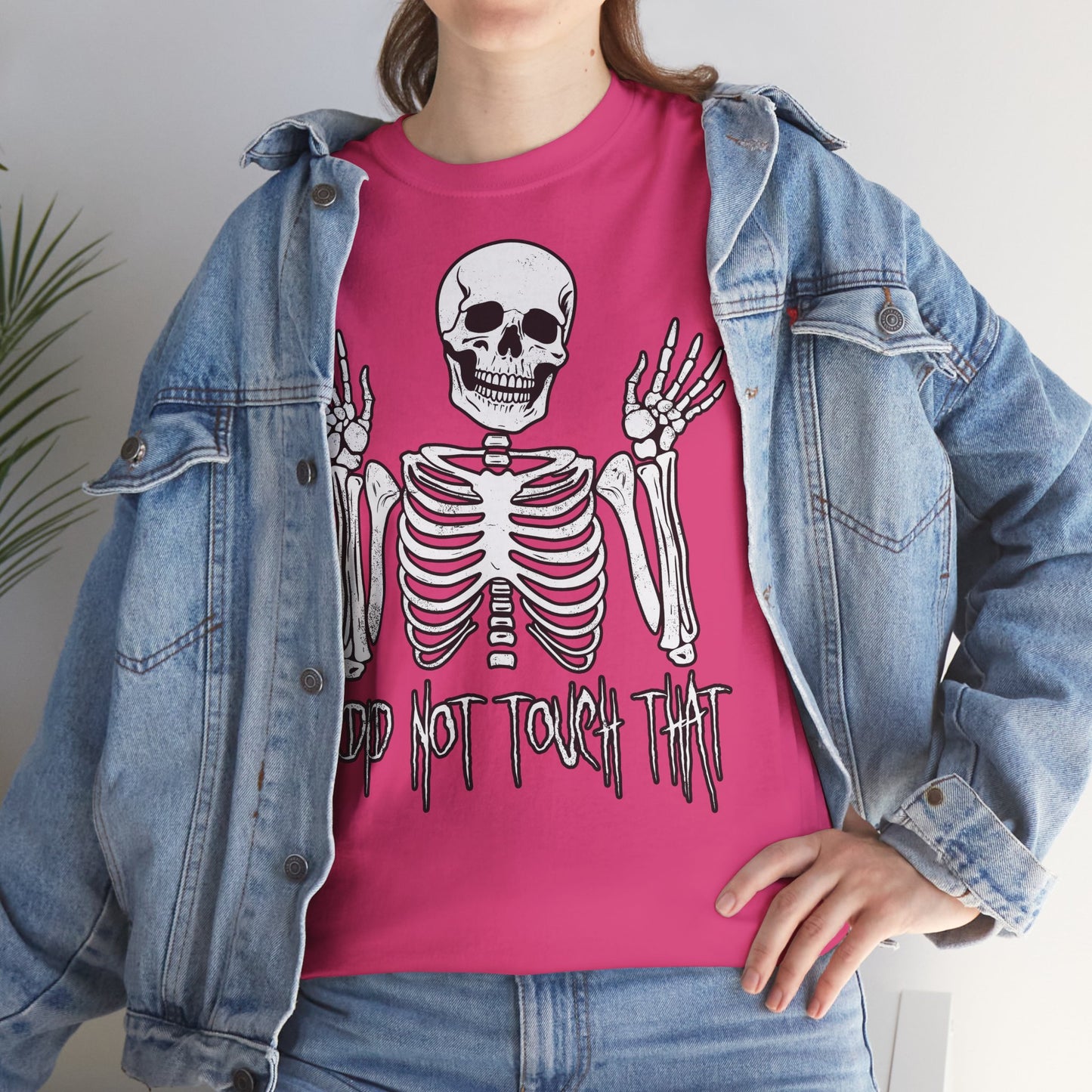 Unisex T-shirt Skelly did not touch that