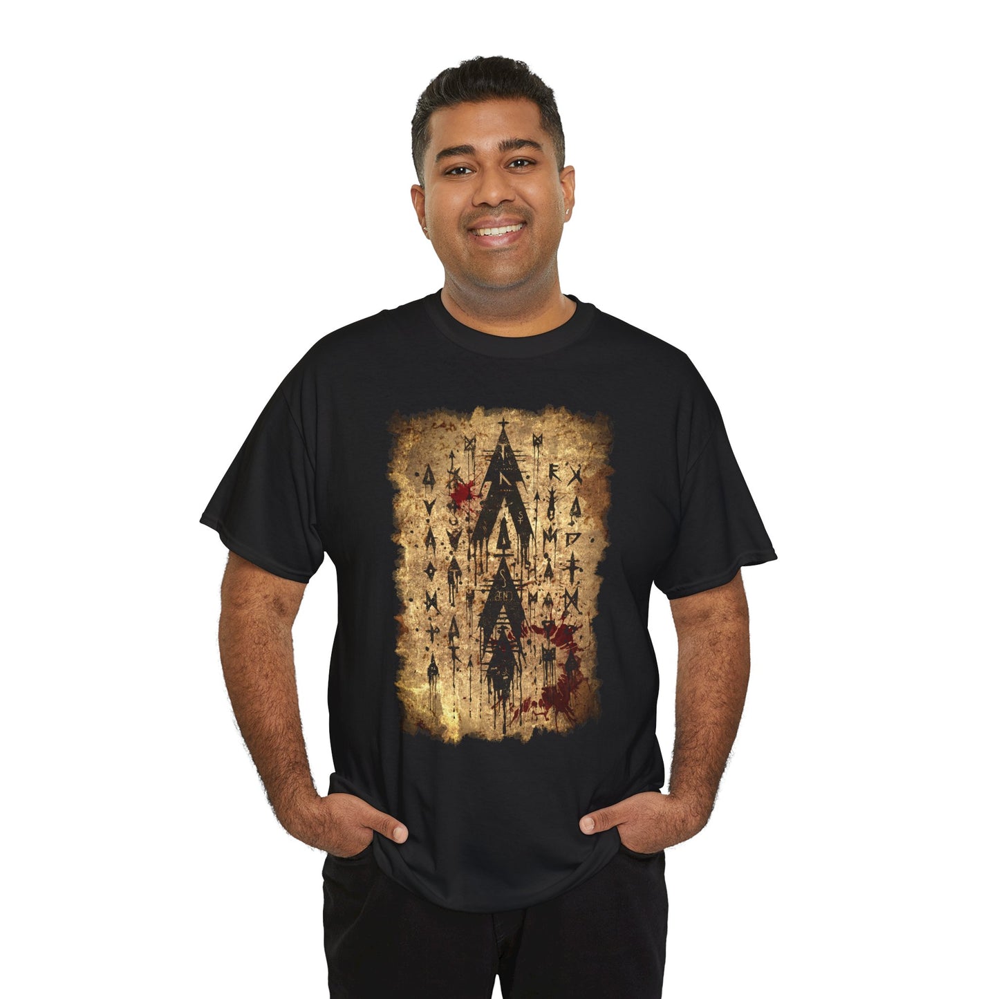 Unisex T-shirt Scroll of Dark Arts Symbol