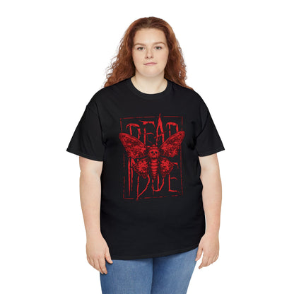 Unisex T-shirt Dead Inside in Red - Frogos Design