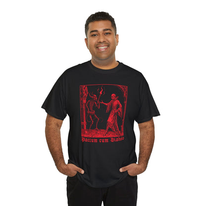 Unisex T-shirt Pactum cum Diabolo in Red