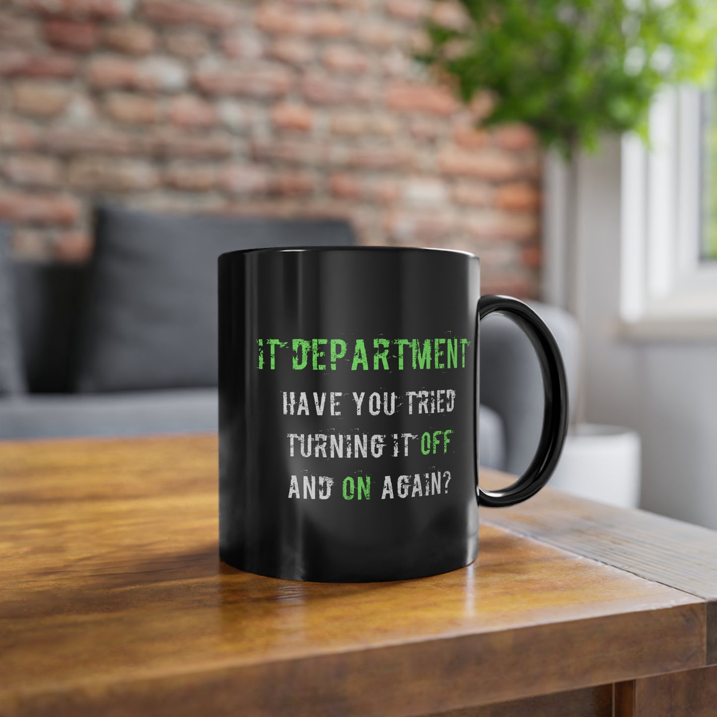 Mug IT Support in Green