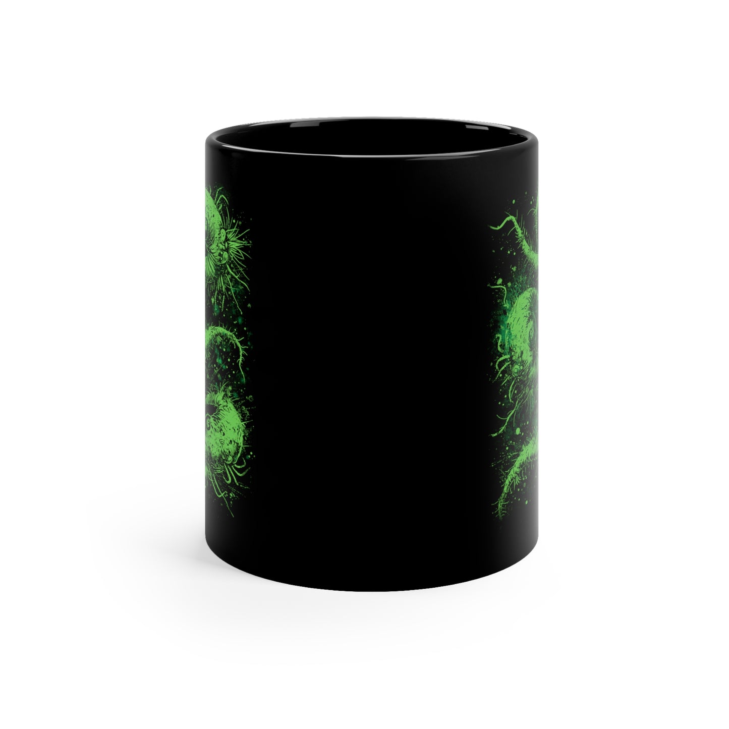 Mug Cosmic Worms - Green - Frogos Design