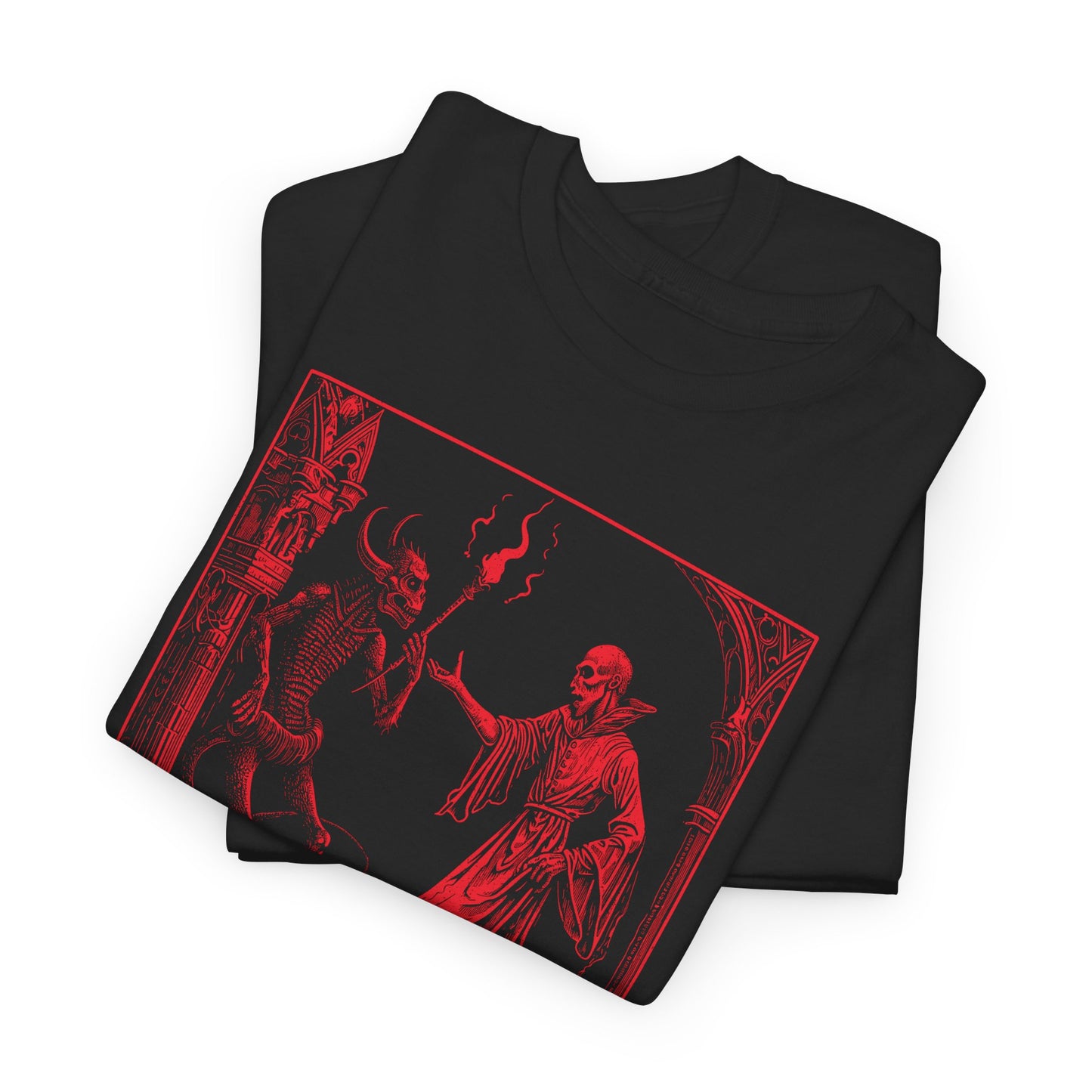 Unisex T-shirt Pactum cum Diabolo in Red