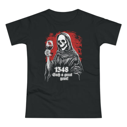 Women's T-shirt Grim Reaper 1348 Such a great year