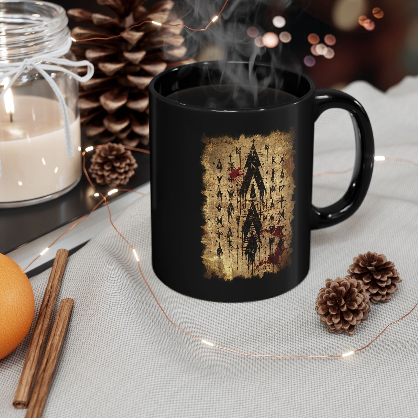 Mug Scroll of Dark Arts Symbol