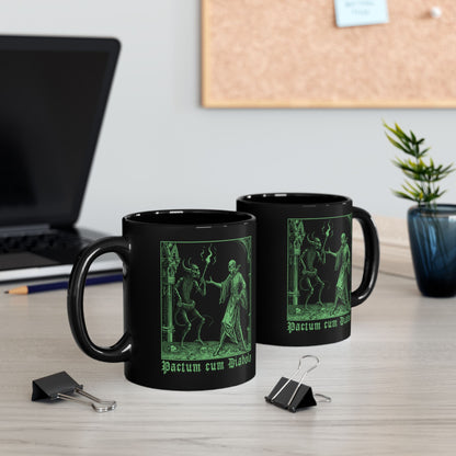 Mug Pactum cum Diabolo in Green