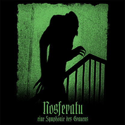 Unisex T-shirt Nosferatu 1922 in green