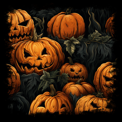 Mug Spooky Halloween pumpkins