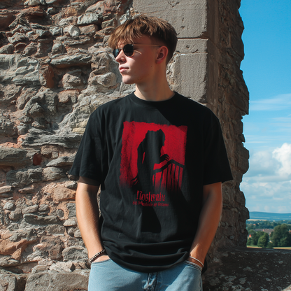 Unisex T-shirt Nosferatu 1922 in red
