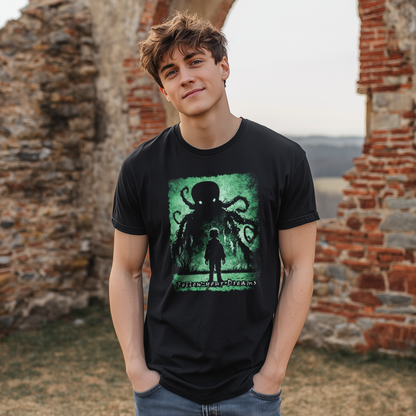 Unisex T-shirt Follow your Dreams in Green