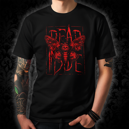 Unisex T-shirt Dead inside in red