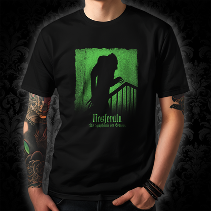 Unisex T-shirt Nosferatu 1922 in green