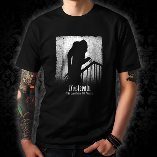 Unisex T-shirt Nosferatu 1922 in white