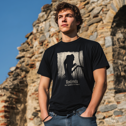 Unisex T-shirt Nosferatu 1922 in white