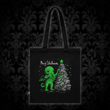 Tote bag Merry Cthulhumas