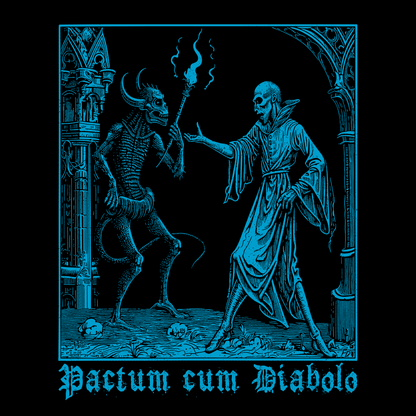 Tote Bag Pactum cum Diabolo in Blue