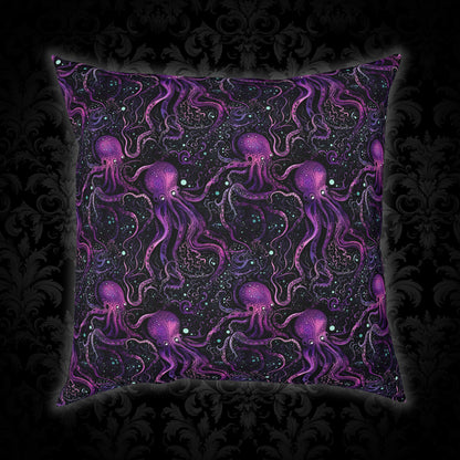 Cushions Purple Tentacles out of Space - Frogos Design