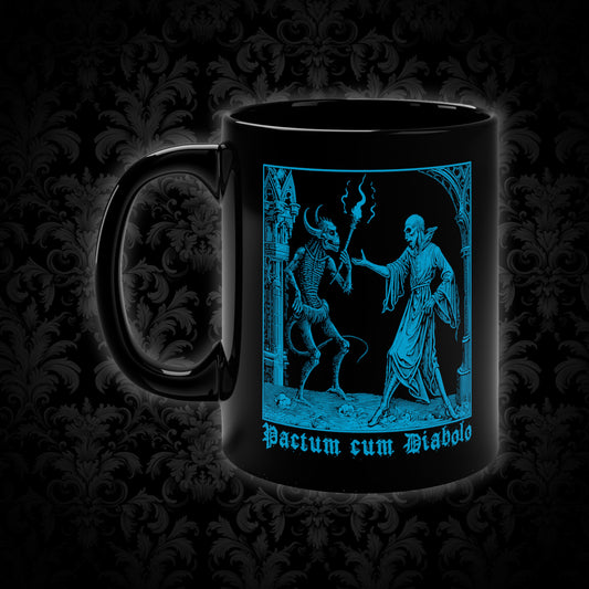 Mug Pactum cum Diabolo in Blue