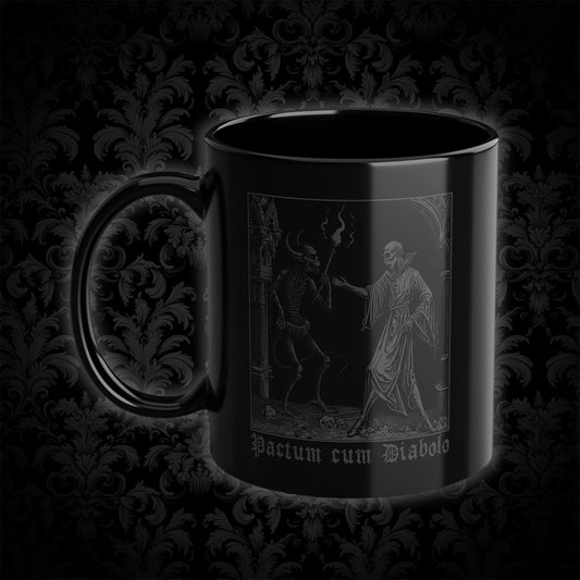 Mug Pactum cum Diabolo in Grey