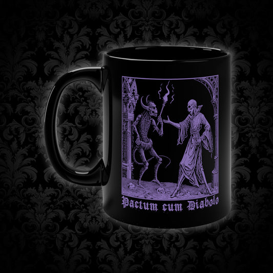 Mug Pactum cum Diabolo in Purple