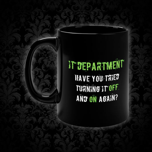 Mug IT Support in Green - Frogos Design