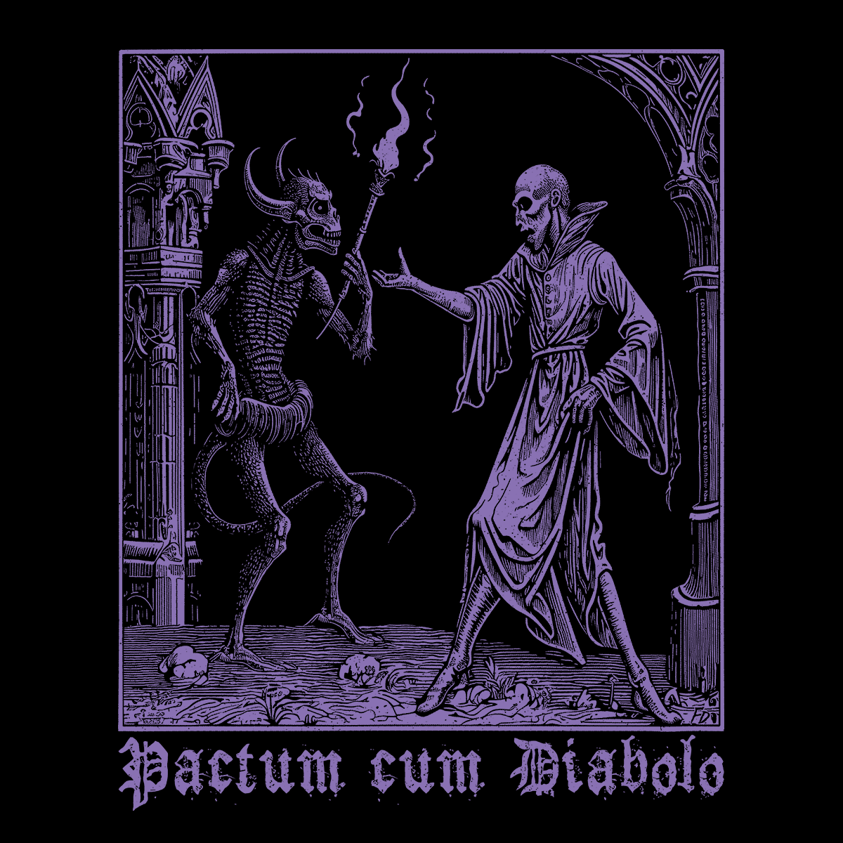 Mug Pactum cum Diabolo in Purple