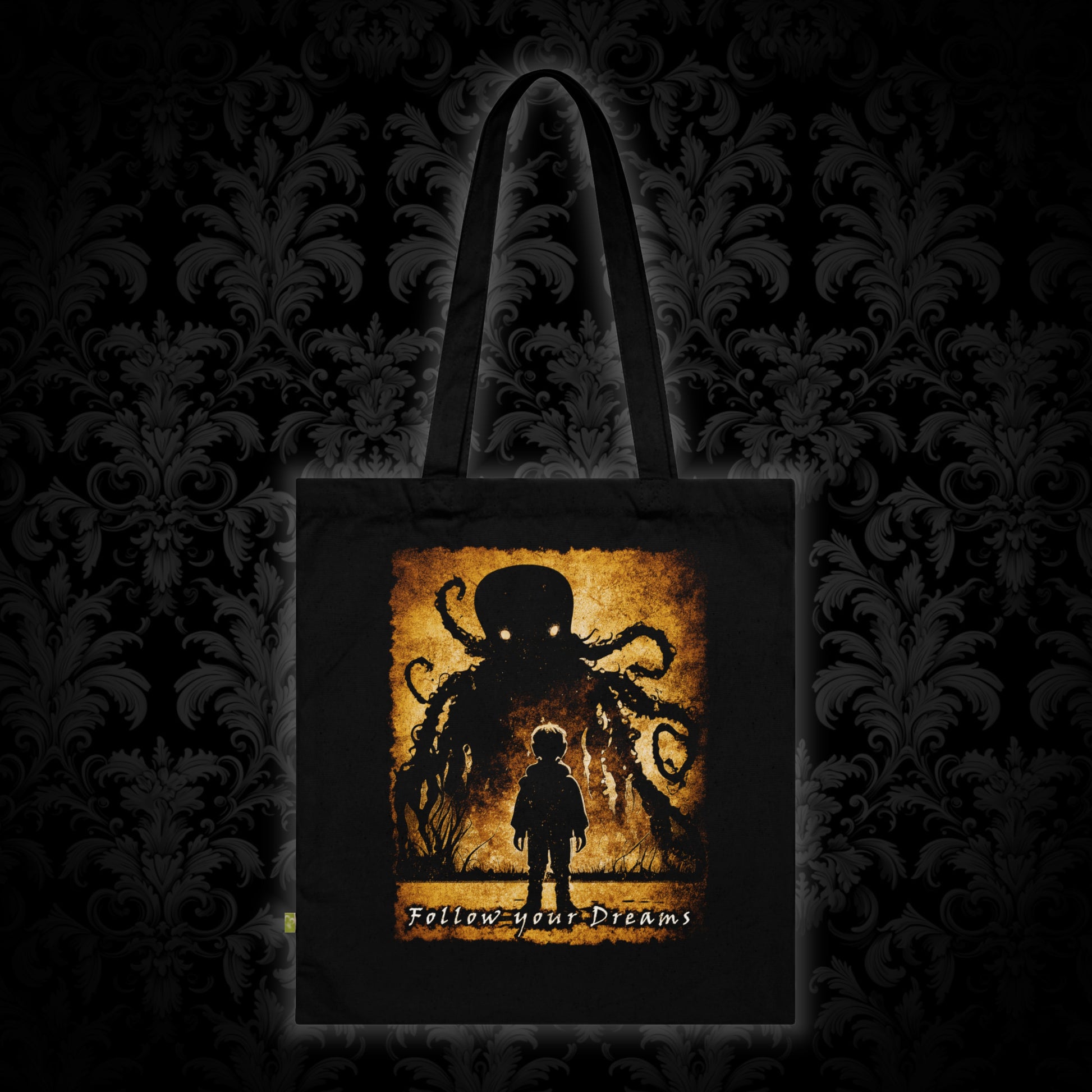 Tote Bag Follow your Dreams in Beige - Frogos Design