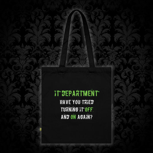 Tote Bag IT Support Green - Frogos Design