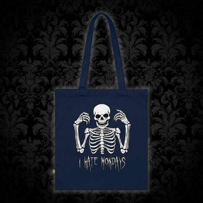 Tote Bag Skelly hates Mondays - Frogos Design