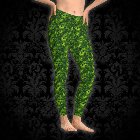 Women`s Leggings Greeny Phobia - Frogos Design