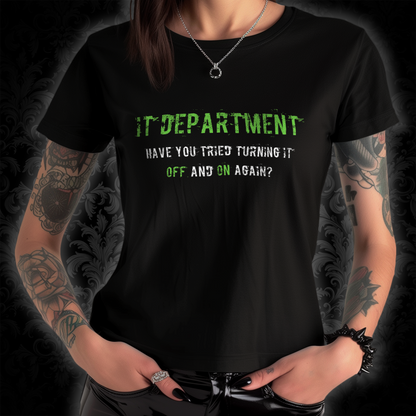 Women's T-shirt IT Support